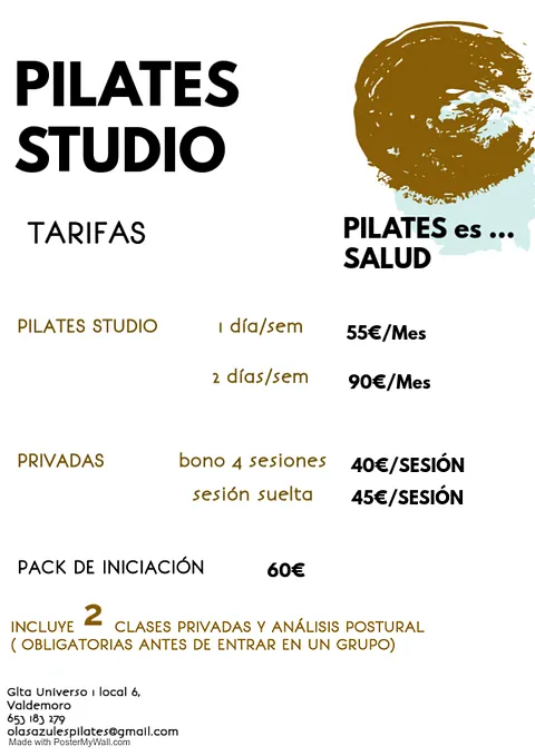 Olas Azules Pilates Studio tarifas